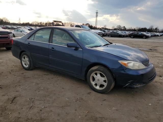 4T1BE32K62U623060 - 2002 TOYOTA CAMRY LE BLUE photo 4