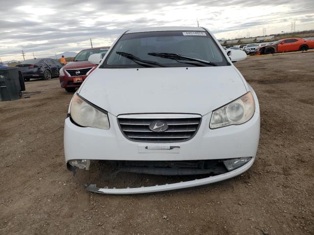 KMHDU46D67U092592 - 2007 HYUNDAI ELANTRA 4D GLS WHITE photo 5