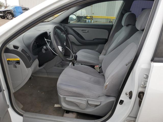 KMHDU46D67U092592 - 2007 HYUNDAI ELANTRA 4D GLS WHITE photo 7