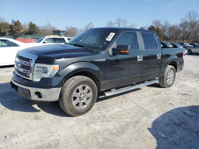 1FTFW1CF8EFC04869 - 2014 FORD F150 SUPERCREW BLACK photo 1