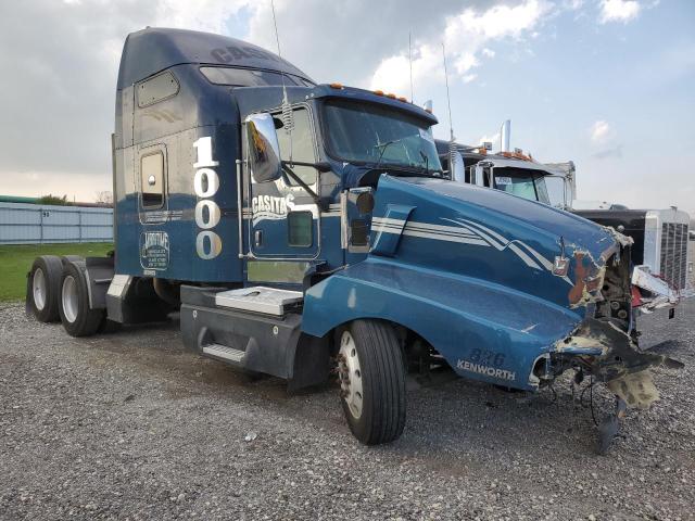 1XKAD49X27J174659 - 2007 KENWORTH CONSTRUCTI T600 BLUE photo 1