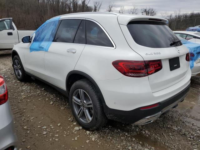 W1N0G8EB2NV383253 - 2022 MERCEDES-BENZ GLC 300 4MATIC WHITE photo 2