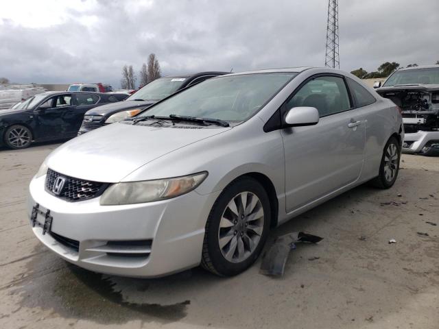 2HGFG12809H504556 - 2009 HONDA CIVIC EX SILVER photo 1