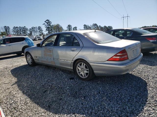 WDBNG70J61A217694 - 2001 MERCEDES-BENZ S 430 SILVER photo 2