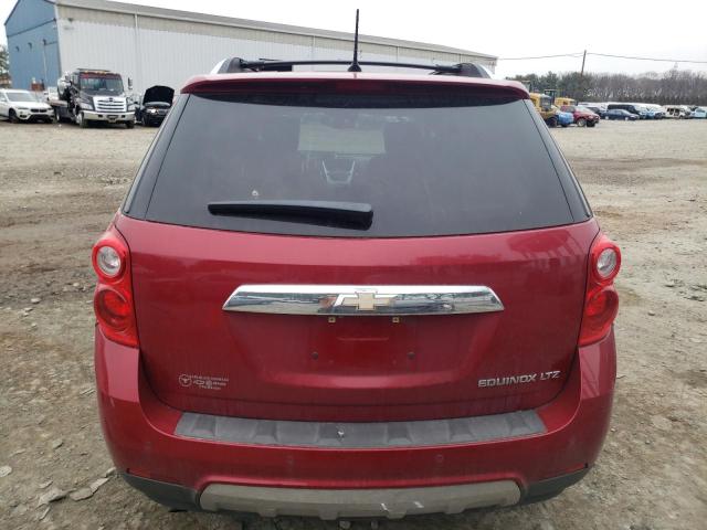 2GNALFEK2D6191143 - 2013 CHEVROLET EQUINOX LTZ RED photo 6