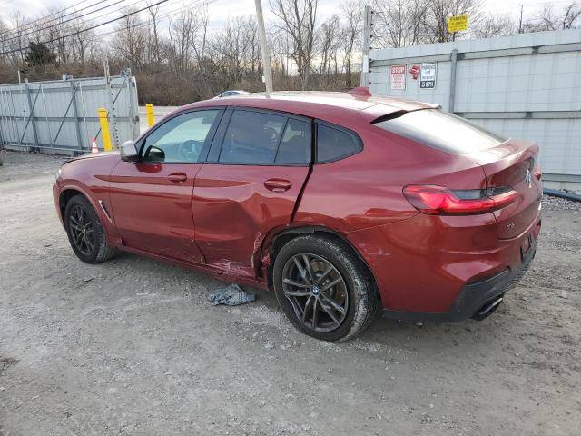 5UX2V5C07L9C32535 - 2020 BMW X4 XDRIVEM40I RED photo 2