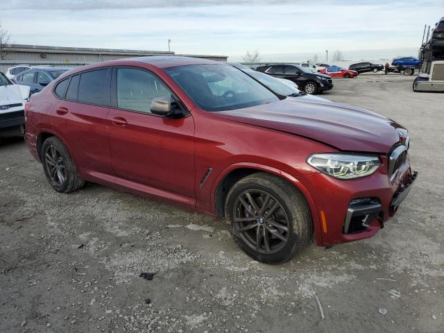 5UX2V5C07L9C32535 - 2020 BMW X4 XDRIVEM40I RED photo 4