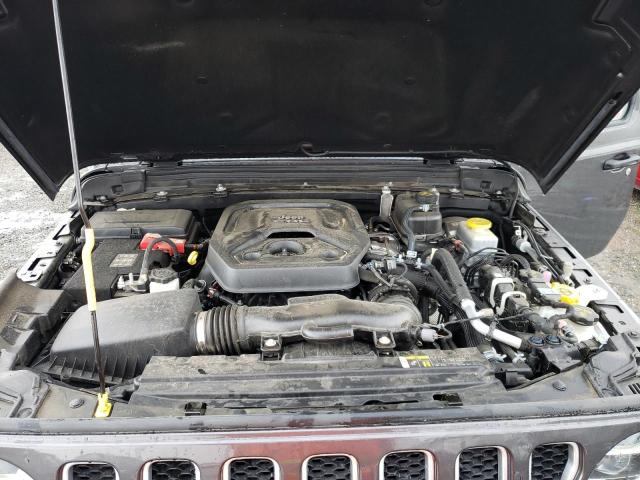 1C4HJXEN7KW615688 - 2019 JEEP WRANGLER U SAHARA GRAY photo 11