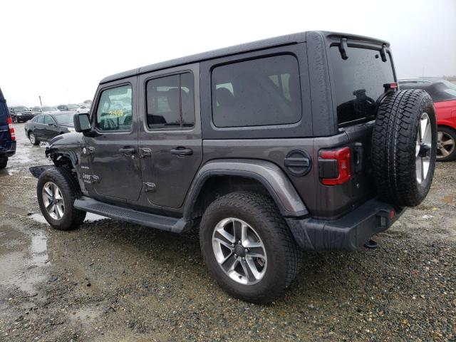 1C4HJXEN7KW615688 - 2019 JEEP WRANGLER U SAHARA GRAY photo 2