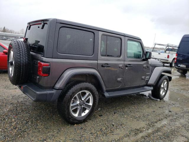 1C4HJXEN7KW615688 - 2019 JEEP WRANGLER U SAHARA GRAY photo 3