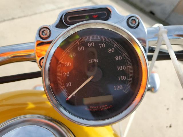 1HD1CGP156K453951 - 2006 HARLEY-DAVIDSON XL1200 C YELLOW photo 7