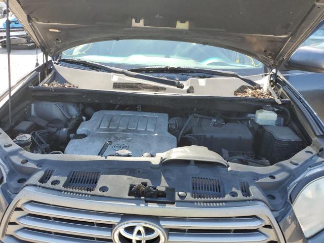 5TDZK3EH6AS019359 - 2010 TOYOTA HIGHLANDER GRAY photo 12