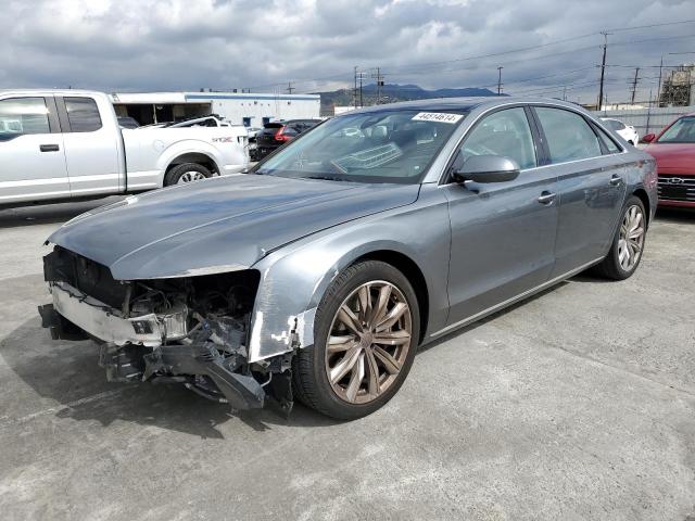 WAU34AFD6GN010110 - 2016 AUDI A8 L QUATTRO GRAY photo 1