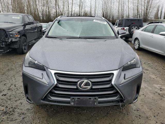 JTJBARBZ1G2090454 - 2016 LEXUS NX 200T BASE SILVER photo 5