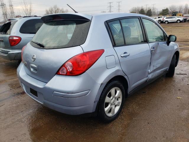 3N1BC13E79L477055 - 2009 NISSAN VERSA S BLUE photo 3