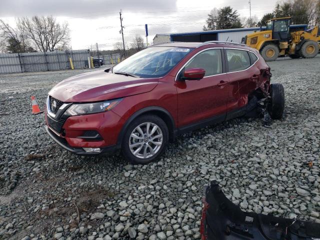 JN1BJ1BV6NW345979 - 2022 NISSAN ROGUE SPOR SV BURGUNDY photo 1