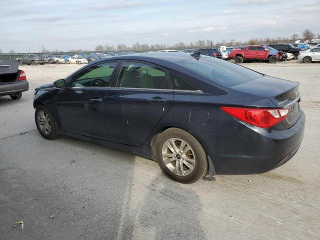 5NPEB4AC9DH561144 - 2013 HYUNDAI SONATA GLS BLUE photo 2