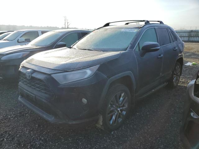 2T3A1RFV6KW053597 - 2019 TOYOTA RAV4 XLE PREMIUM BLUE photo 1