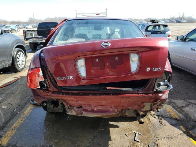 3N1CB51D44L867127 - 2004 NISSAN SENTRA 1.8 RED photo 6