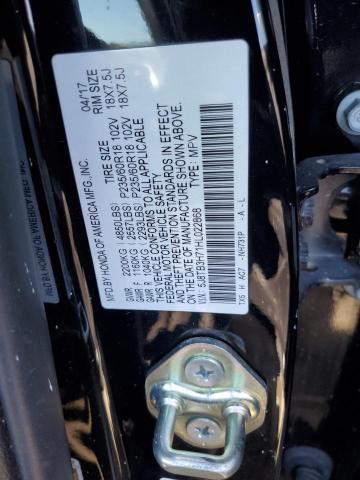 5J8TB3H71HL022868 - 2017 ACURA RDX ADVANCE BLACK photo 13