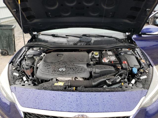 SJKCH5CP5HA038015 - 2017 INFINITI QX30 BASE PURPLE photo 12