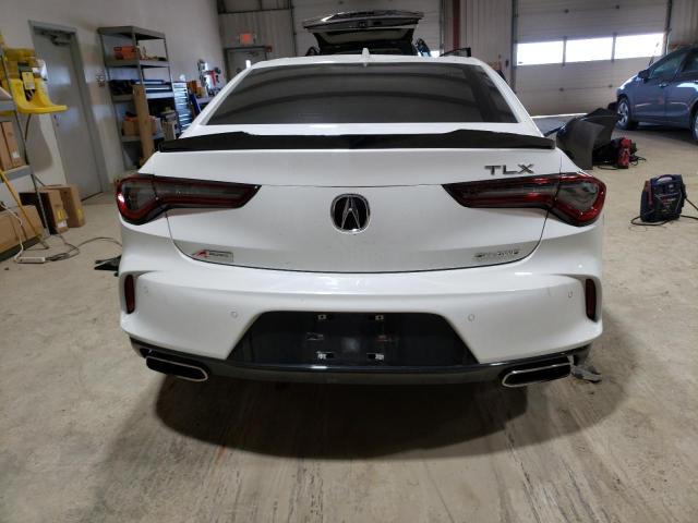 19UUB6F50NA003176 - 2022 ACURA TLX TECH A WHITE photo 6