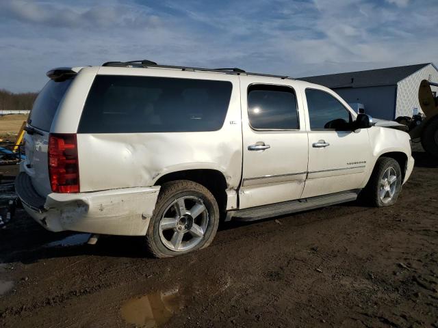 1GNSKKE79DR343984 - 2013 CHEVROLET SUBURBAN K1500 LTZ WHITE photo 3