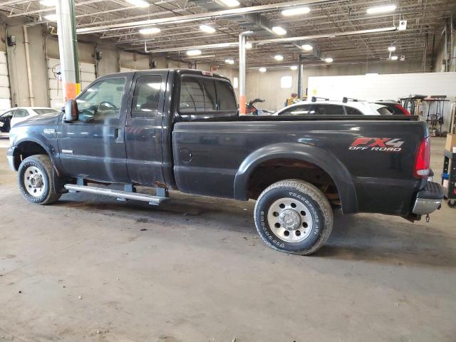 1FTSX21P45EA80716 - 2005 FORD F250 SUPER DUTY BLACK photo 2