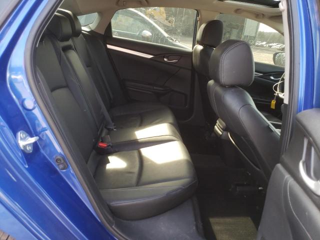 JHMFC1F7XKX008126 - 2019 HONDA CIVIC EXL Mavi foto 10