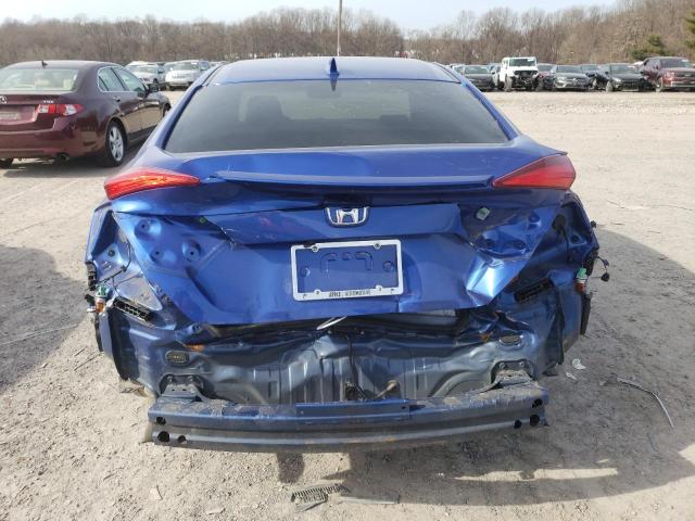 JHMFC1F7XKX008126 - 2019 HONDA CIVIC EXL Mavi foto 6