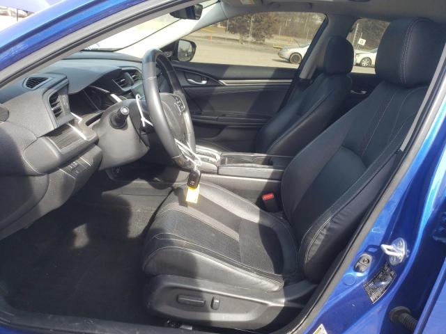 JHMFC1F7XKX008126 - 2019 HONDA CIVIC EXL Mavi foto 7