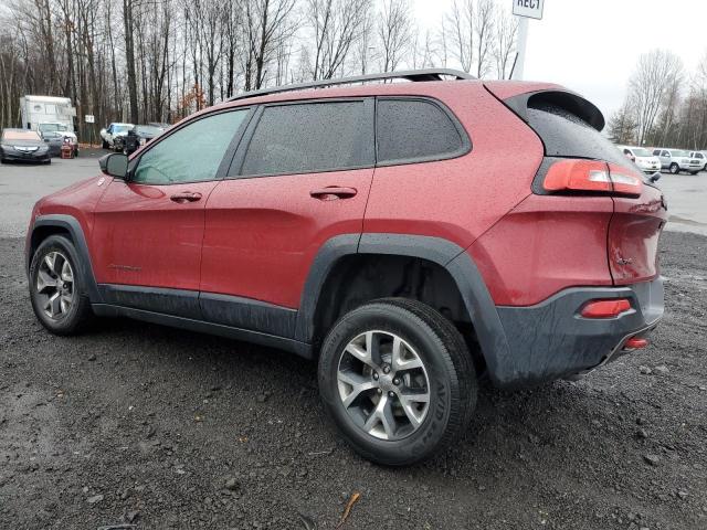 1C4PJMBS0GW305913 - 2016 JEEP CHEROKEE TRAILHAWK RED photo 2