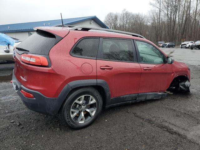 1C4PJMBS0GW305913 - 2016 JEEP CHEROKEE TRAILHAWK RED photo 3