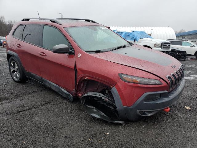 1C4PJMBS0GW305913 - 2016 JEEP CHEROKEE TRAILHAWK წითელი ფოტო 4