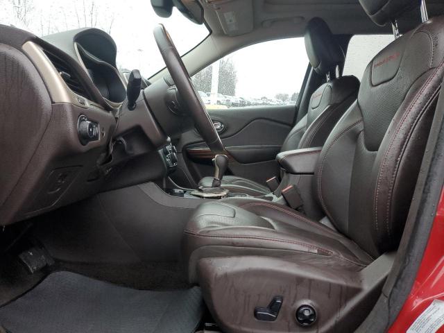 1C4PJMBS0GW305913 - 2016 JEEP CHEROKEE TRAILHAWK წითელი ფოტო 7