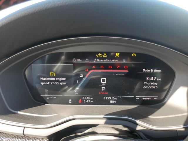 WAUC4CF52RA104614 - 2024 AUDI S5 PREMIUM PLUS WHITE photo 9