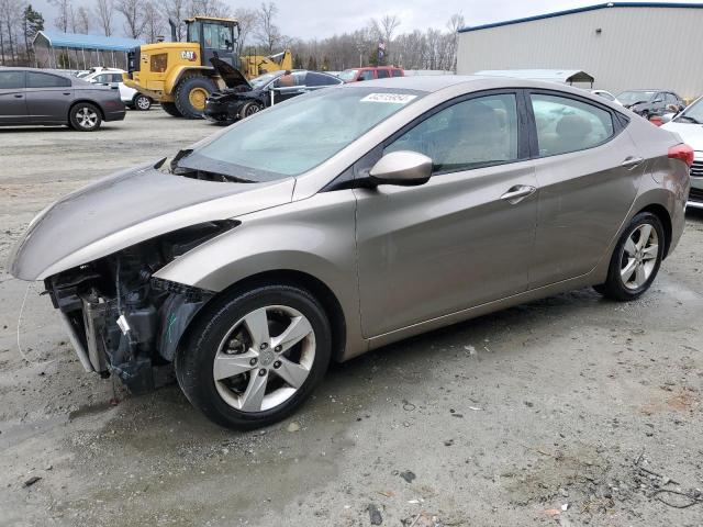 5NPDH4AE9DH323693 - 2013 HYUNDAI ELANTRA GLS GOLD photo 1