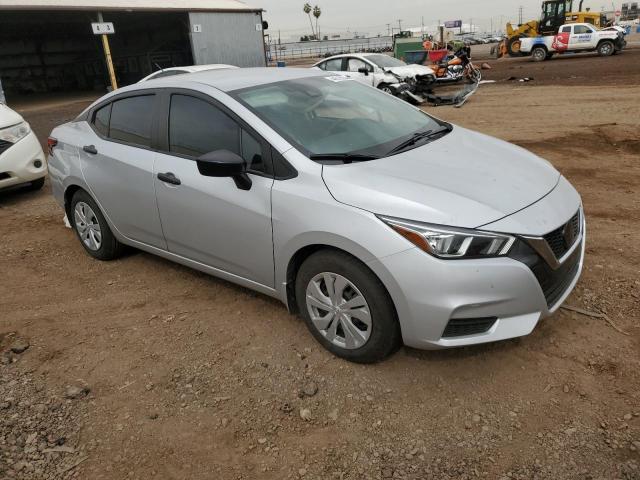 3N1CN8DV4ML812576 - 2021 NISSAN VERSA S SILVER photo 4