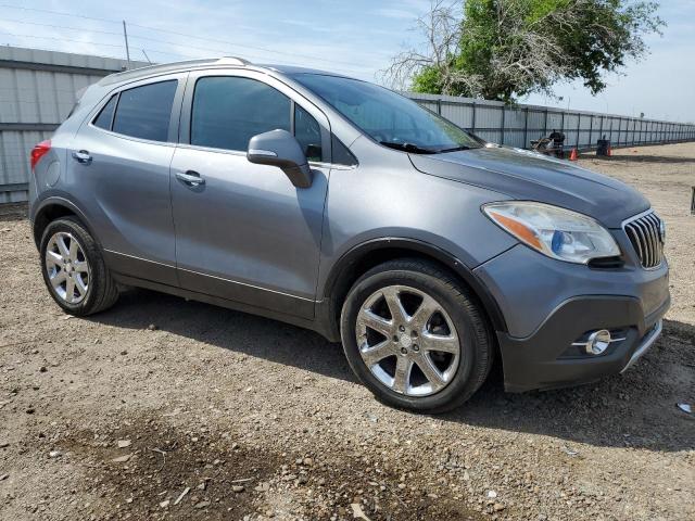 KL4CJCSB1EB658197 - 2014 BUICK ENCORE GRAY photo 4