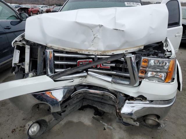 1GTR2WE79CZ346915 - 2012 GMC SIERRA K1500 SLT WHITE photo 11