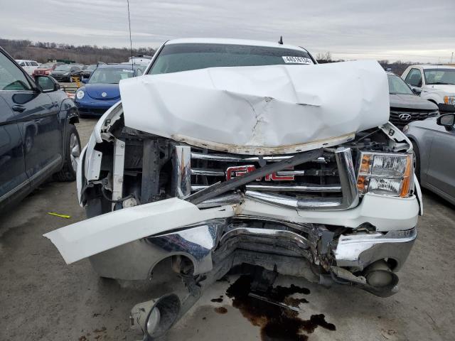 1GTR2WE79CZ346915 - 2012 GMC SIERRA K1500 SLT WHITE photo 5