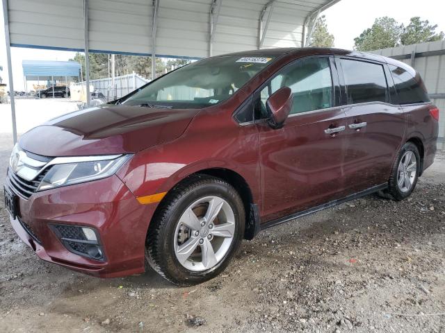 5FNRL6H79KB116613 - 2019 HONDA ODYSSEY EXL MAROON photo 1