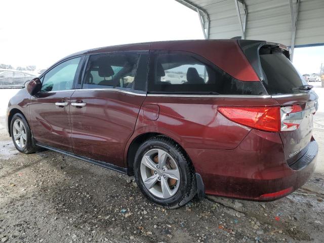 5FNRL6H79KB116613 - 2019 HONDA ODYSSEY EXL MAROON photo 2