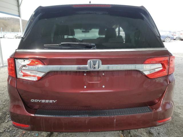 5FNRL6H79KB116613 - 2019 HONDA ODYSSEY EXL MAROON photo 6