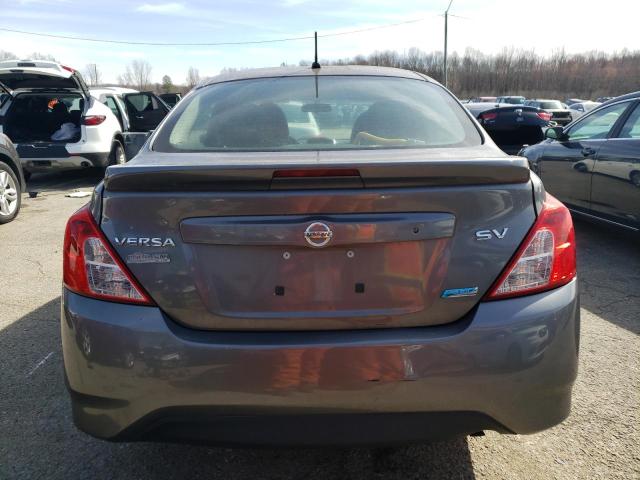 3N1CN7AP9GL813808 - 2016 NISSAN VERSA S SILVER photo 6