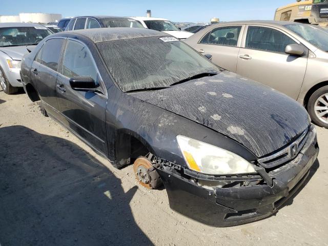 1HGCM56427A043446 - 2007 HONDA ACCORD LX BLACK photo 4