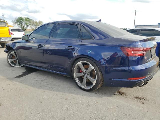 WAUB4BF42KA032770 - 2019 AUDI S4 PREMIUM PLUS BLUE photo 2