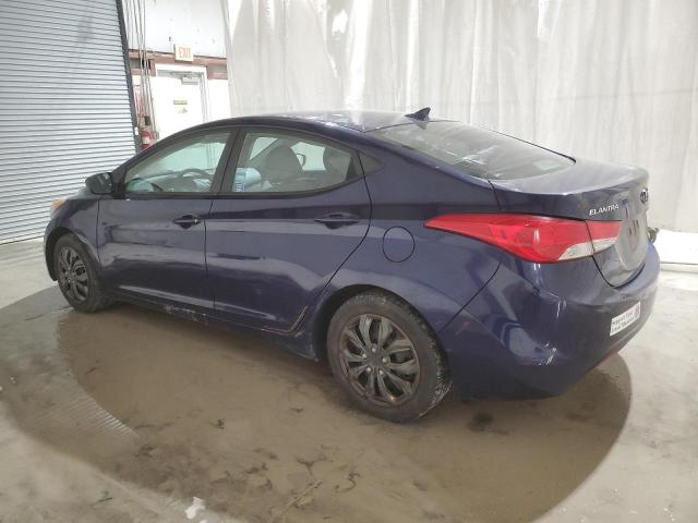 5NPDH4AE3BH029669 - 2011 HYUNDAI ELANTRA GLS BLUE photo 2