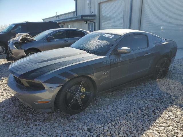 1ZVBP8CF5B5137747 - 2011 FORD MUSTANG GT GRAY photo 1