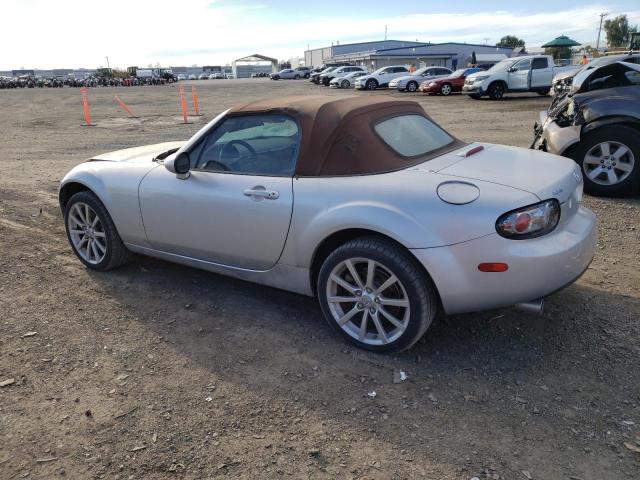 JM1NC25F760101373 - 2006 MAZDA MX-5 MIATA SILVER photo 2